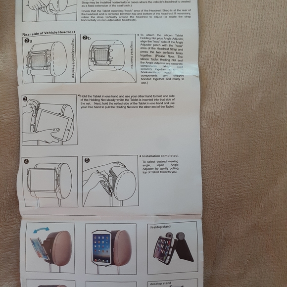 Universal Car Headrest mount - Picture 3 of 7